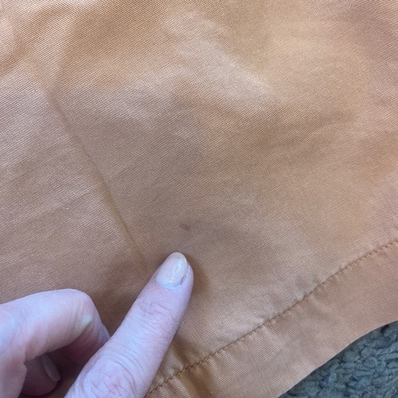 2 FOR $20 BLANK NYC LYOCELL SHORTS HIGH RISE ORANGE BELTED PAPERBAG 26 NEW - Picture 5 of 8